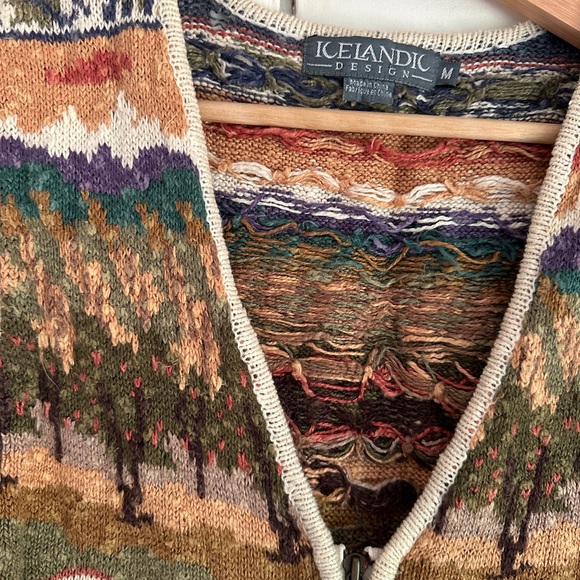 Vintage knit vest - Picture 2 of 3